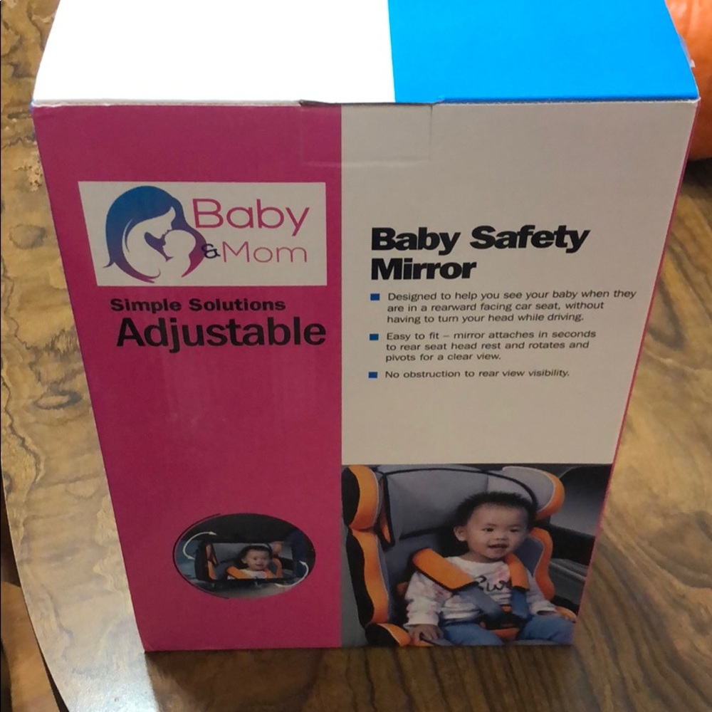 Car adjustable baby mirror